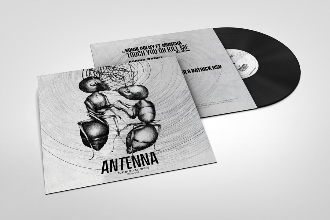 Cover Art for ANTENNA – published by Berlin Invasion